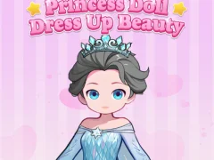 Logħba Princess Doll Dress Up Beauty onlajn