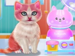 Logħba Kitty Dental Caring onlajn