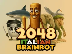 Logħba 2048 Italian Brainrot onlajn