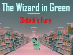 Logħba The Wizard Green Skibidis Fury onlajn