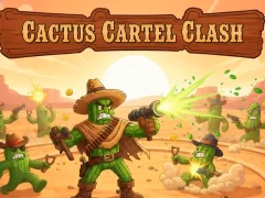 Logħba Cactus Cartel Clash onlajn
