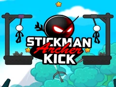 Logħba Stickman Archer Kick onlajn
