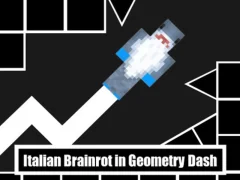 Logħba Italian Brainrot in Geometry Dash onlajn