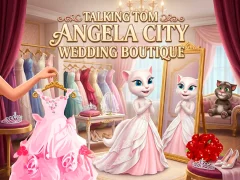 Logħba Talking Tom Angela City Wedding Boutique onlajn