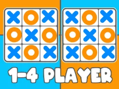 Logħba Tic Tac Toe 1-4 Player onlajn
