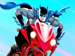 Logħba Batman Motorbike Racing onlajn