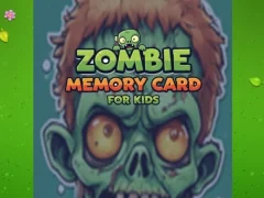 Logħba Zombie Memory Card For Kids onlajn
