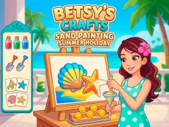 Logħba Betsy's Crafts Sand Painting Summer Holiday onlajn