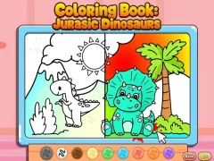 Logħba Coloring Book: Jurassic Dinosaurs onlajn