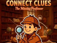 Logħba Connect Clues The Missing Professor onlajn