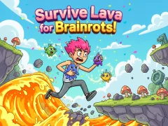 Logħba Survive Lava for Brainrots! onlajn