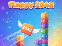 Logħba Flappy 2048 onlajn