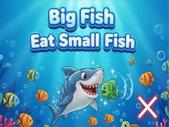 Logħba Big Fish Eat Small Fish onlajn