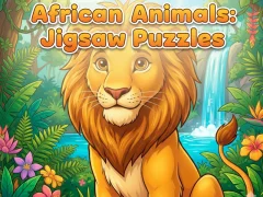 Logħba African Animals: Jigsaw Puzzles onlajn