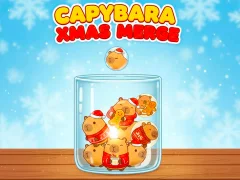 Logħba Capybara Xmas Merge onlajn