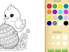 Logħba Easter Coloring Book for Kids onlajn