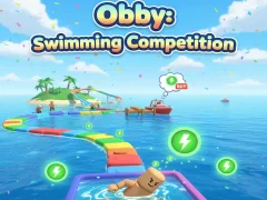 Logħba Obby: Swimming competition onlajn