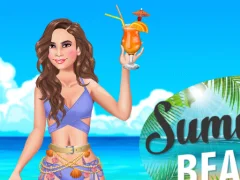 Logħba Summer Beach Girl onlajn