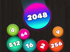 Logħba 2048 Puzzle: Connect the Balls onlajn