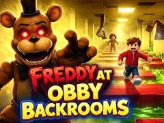 Logħba Freddy at Obby Backrooms onlajn