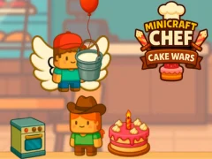 Logħba Minicraft Chef Cake Wars onlajn