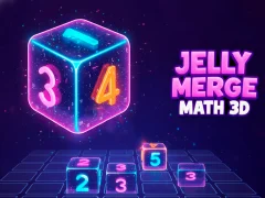 Logħba Jelly Merge Math 3D onlajn