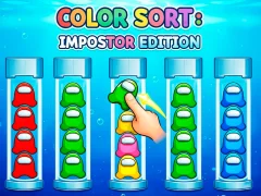Logħba Color Sort: Impostor Edition onlajn