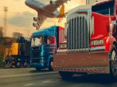 Logħba Euro Truck Driving Simulator onlajn