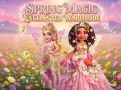 Logħba Spring Magic Enchanted Wardrobe onlajn