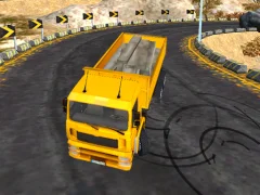 Logħba Long Trailer Truck Cargo Truck Simulator Game onlajn