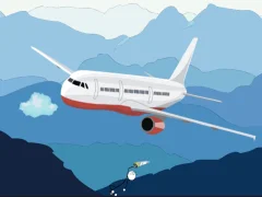 Logħba Stickman Escape - Plane and Ship onlajn