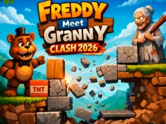 Logħba Freddy Meet Granny Clash 2026 onlajn