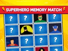 Logħba Superhero Memory Match onlajn