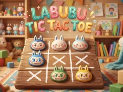 Logħba Labubu Tic Tac Toe onlajn