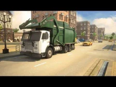 Logħba Garbage Truck City Simulator onlajn