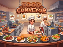 Logħba Food Conveyor onlajn