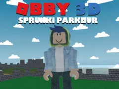Logħba Obby 3D Sprunki Parkour onlajn