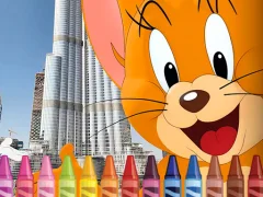 Logħba Tom and Jerry Coloring onlajn