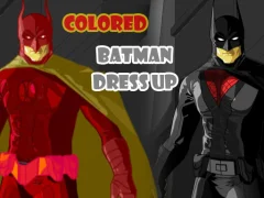 Logħba Colored Batman Dress Up onlajn