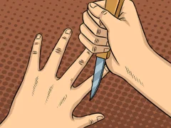 Logħba Don Not Cut Your Self onlajn