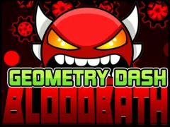 Logħba Geometry Dash Bloodbath onlajn