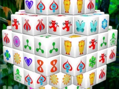 Logħba Mahjong Connect 3d onlajn