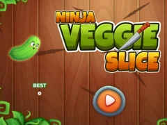 Logħba Ninja Veggie Slice onlajn