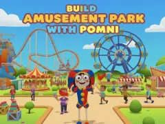 Logħba Build Amusement Park with Pomni onlajn