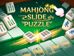Logħba Mahjong Slide Puzzle onlajn
