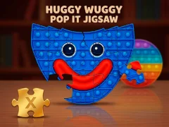 Logħba Huggy Wuggy Pop It Jigsaw onlajn