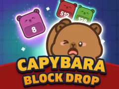 Logħba Capybara Block Drop onlajn