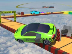 Logħba Real Impossible Sky Tracks Car Driving onlajn