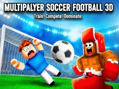 Logħba Multiplayer Football Soccer 3D onlajn