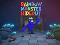 Logħba Rainbow Monster Hideout 3D onlajn